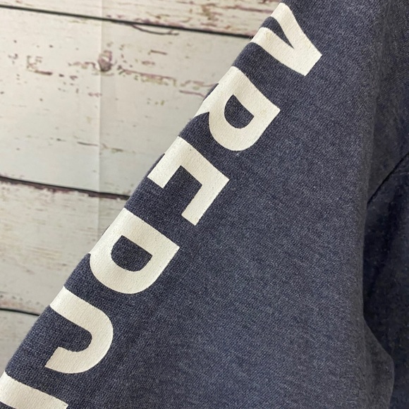 Abercrombie Hoodie Sweatshirt Navy Blue - Picture 8 of 8